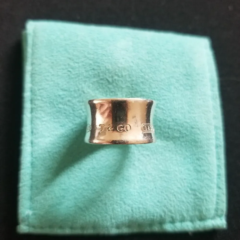 Tiffany & Co. Wide Concave Ring